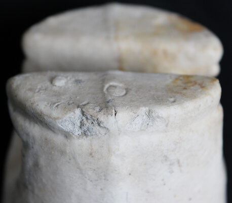 U-989 Confederate Milk Bottle Insulator Unrestored