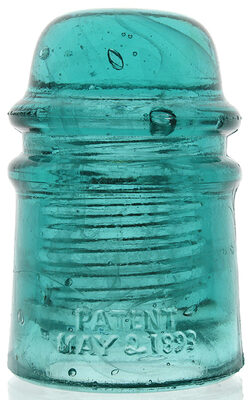 CD 121 Hemingray Fun Guy Milky Aqua