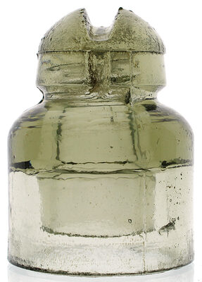 CD 571.8 Russian Insulator Made in Four-Piece Mold