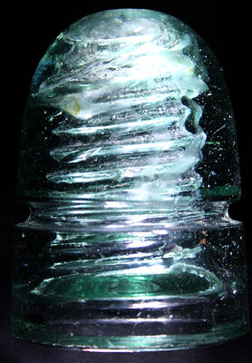 CD 143 No Embossing � Canada Green Aqua w/ Abundant Milk, Amber & Steam