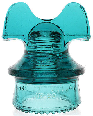 CD 257 Hemingray Fizzy Bright Blue Aqua