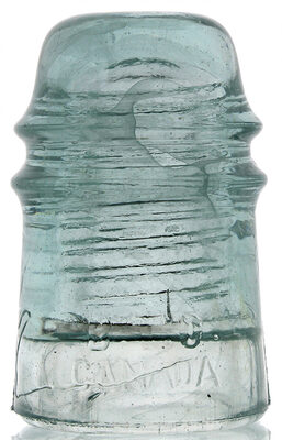 CD 121 B.T.C. / Canada Light Aqua w/ Milky Swirls