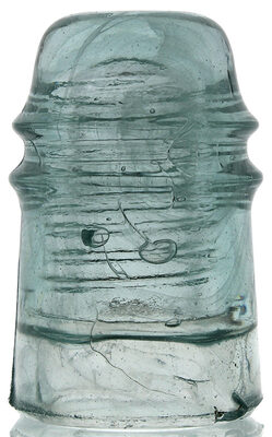 CD 121 B.T.C. / Canada Light Aqua w/ Milky Swirls