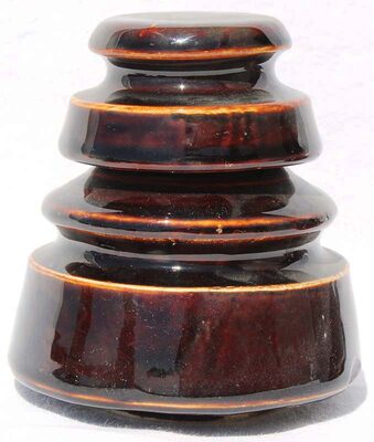 U-209 Thomas with Dark Reddish Brown Glaze