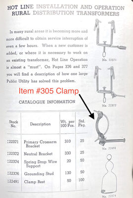 U-625 Unmarked Ohio Brass with Unusual Bracket