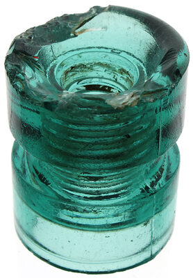 Scratch & Dent: CD 185 Mine Insulator Aqua