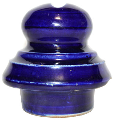 U-2279 Cobalt Blue Insulator from Israel