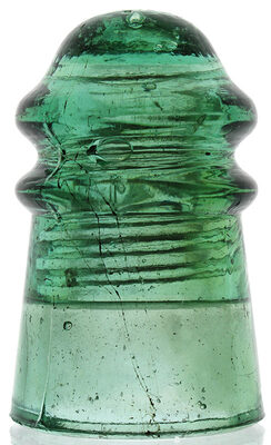 CD 106 Star Green Aqua w/ Hare-Lip Underpour