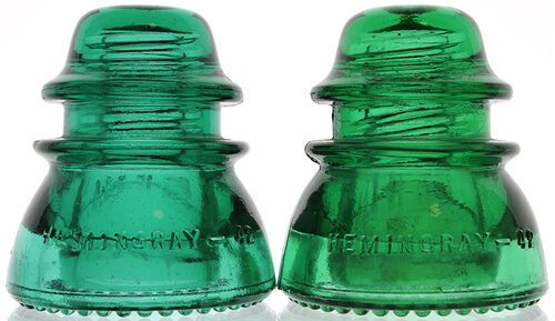 CD 154 Hemingray Tealish Green