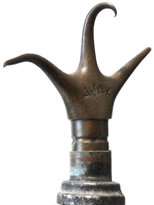 Lightning Rod Items: Display Featuring Ajax Topper & Bartlett Onion
