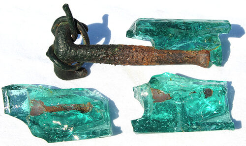 Rams Horn Insulators: Two specimens