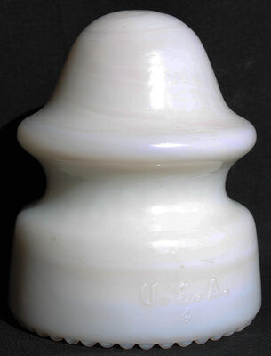 CD 164 Maydwell Nuanced Milk Glass