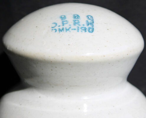 U-1284 Insulator Made in Communist North Korea