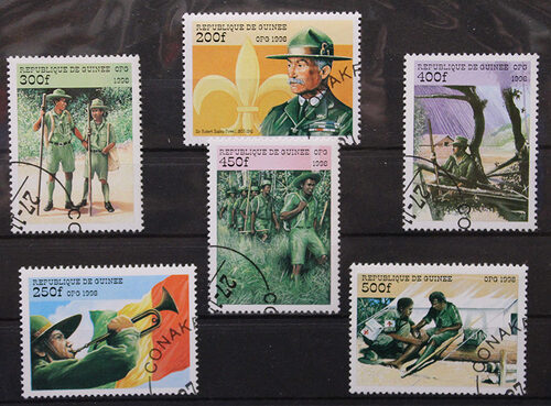 Stamps: Second Lot of Boy Scout Stamps